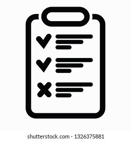 Multi-line case selection icon. Vector graphics.