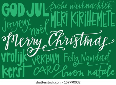 Multilingual Merry Christmas