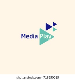 Multimedia business logo design