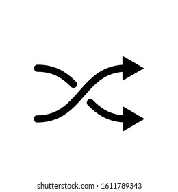 Multimedia button icon. Line design template