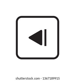 multimedia button icon vector