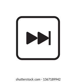 multimedia button icon vector