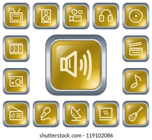 Multimedia button set