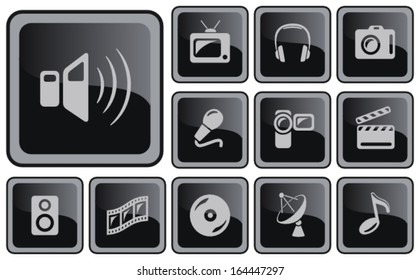Multimedia button set