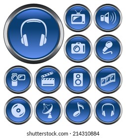 Multimedia button set