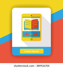 multimedia cellphone flat icon