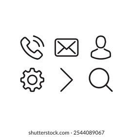  Conjunto de iconos limpios de Colección multimedia 