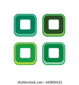 multimedia color app icon button game asset theme vector art