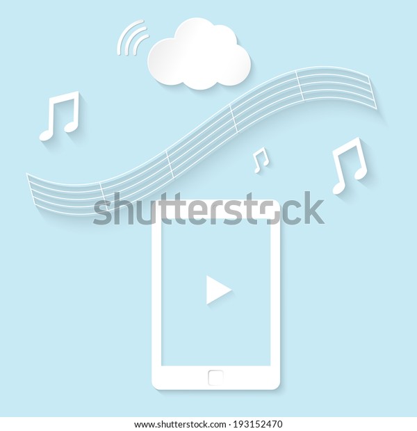 Multimedia Connection Device Vector Illustration Stock Vector (Royalty ...