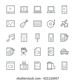 Multimedia Cool Vector Icons 3