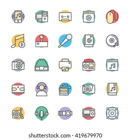 Multimedia Cool Vector Icons 5