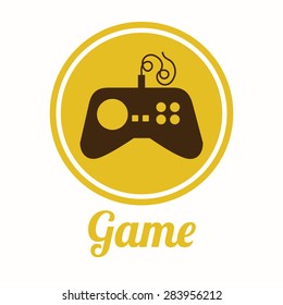 Multimedia design over white background, vector illustration