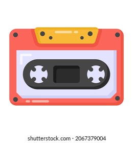 Multimedia device, flat design of cassette