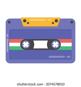 Multimedia device, flat design of cassette