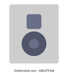Multimedia Flat Icon speaker music