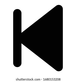 Multimedia Glyph Icon next previous
