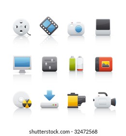 Multimedia Icon Set