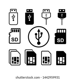 Multimedia icon set vector illustration