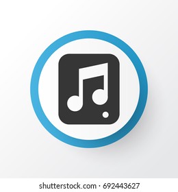 Multimedia Icon Symbol. Premium Quality Isolated File Element In Trendy Style.
