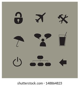 Multimedia icon. Vector