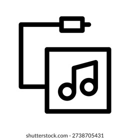 Multimedia Icon Vector Symbol Design Illustration