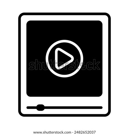Multimedia icon. Video Player icon