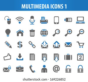 Multimedia Icons 1.