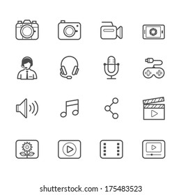 Multimedia Icons