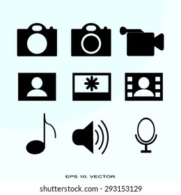 Multimedia icons