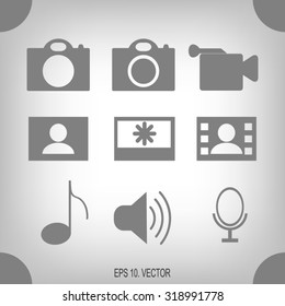 Multimedia icons