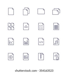 Multimedia icons