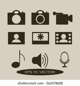Multimedia icons