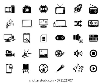 Multimedia Icons