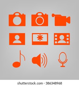 Multimedia icons