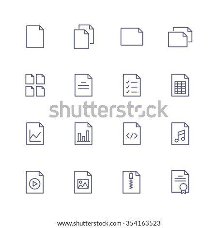 Multimedia icons