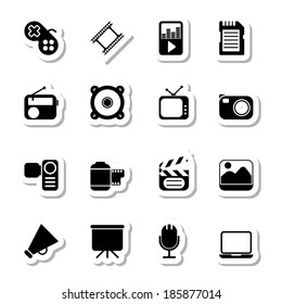 Multimedia Icons as Labels
