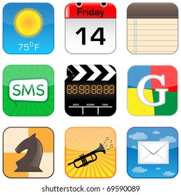 Multimedia Icons Set