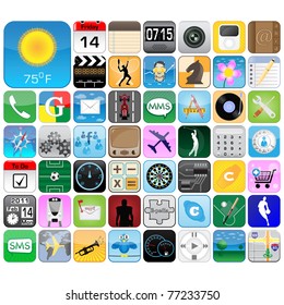 Multimedia Icons Set