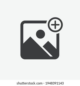 Multimedia Image Gallery Flat Design Icon