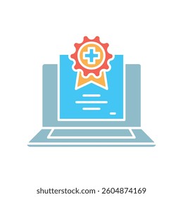 Multimedia learning systems line icon. Vector isolated element. Editable stroke.