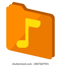 Multimedia-Musiksymbol. Symbolzeichnung