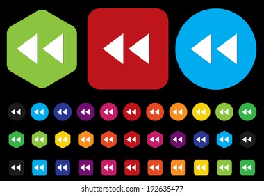 multimedia player button