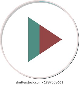 Multimedia Player Control icon Play icon