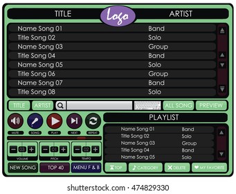 Multimedia Player Song for Karaoke