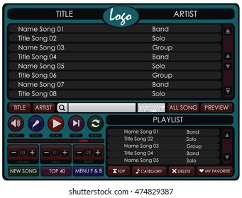 Multimedia Player Song for Karaoke