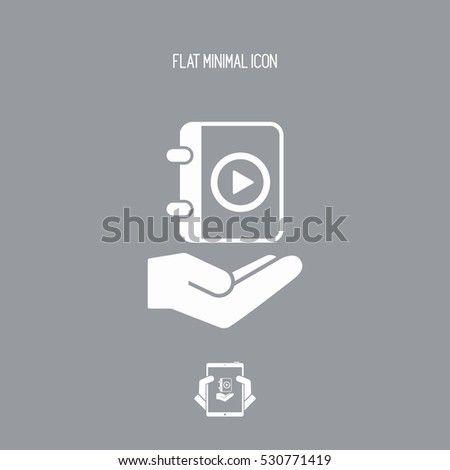 Multimedia playlist - Minimal icon