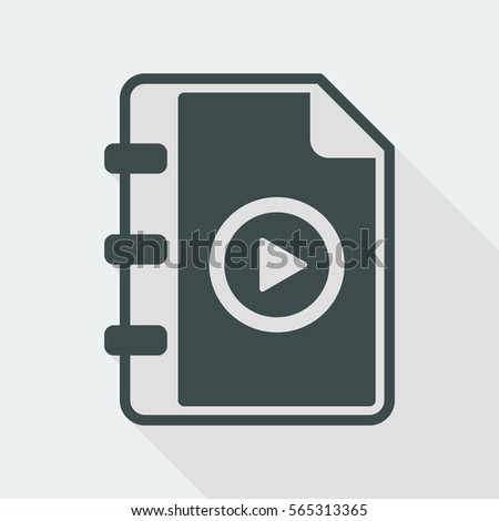 Multimedia playlist - Minimal icon