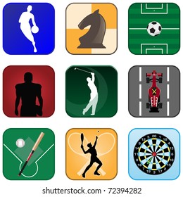 Multimedia Sport Icons
