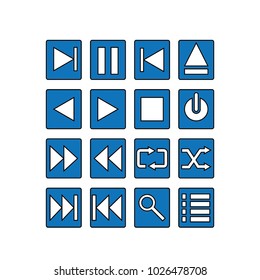 Multimedia symbol icon
