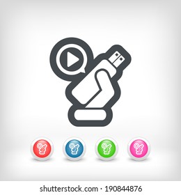 Multimedia usb